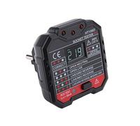 Naroote Testeur de Prise électrique,HT106 Testeur de Prise électriqueOutil Multifonctionnel de v¨¦rificateur de d¨¦Faut de Secteur d'appareil de contr?Le ¨¦lectrique de Prise ¨¦lectrique HT106D/HT106