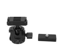 Naroote Tête à Rotule, Tête Magnétique pour Caméra D'action, 21mm | Rotation à 360°, réglage à 90 degrés, alliage d\'aluminium, vis de 1/4\", trou de 3/8\", sabot froid.
