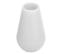 Naroote Tête Sphérique de Joystick, Poignée Supérieure à Bascule de Jeu Ovale de Style, Accessoire de Jeu d'interface M6 avec un Design Ergonomique, Idéal pour les Poignées de Console de (WHITE)