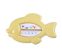 Naroote Thermomètre de Bain Jouet en Forme de Petit Poisson, Mesure de la Température de la Pièce et de la Baignoire pour un Bain de bébé en Toute sécurité, Rose (YELLOW)