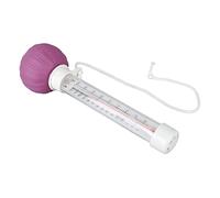 Naroote Thermomètre de Piscine Décoratif Flottant pour Une Lecture Précise de la Température de l'eau, pour Piscines, étangs à Poissons et Aquariums, Matériau PVC (Forme d'oignon)