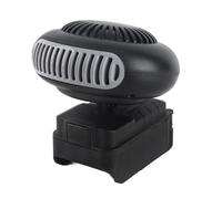 Naroote Thermostat de Chauffage 170 W, Petit Radiateur électrique Silencieux, 2 Réglages de Température, Tête Rotative avec Conception Efficace, Idéal pour les Batteries de la Série Maximale 20 V