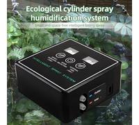 Naroote Time de Chronométrage Intelligent Spray à Cycle Automatique Pompier à 360 Degrés Ajustement de Buse Réglable Humidification Pompe de Pulvérisateur de Pulvérisateur de (10m 3 Buses)