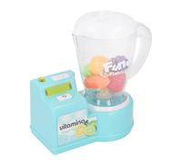 Naroote Toy Blender, Toy Kitchen Sets Fruit Juicer Jouet, Kids Blender, Interactive Educational Smoothie Maker, Kids Pretend avec Un Jeu de Fruits Réalistes pour Les Filles Garçons (Green)