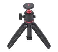 Naroote Trépied d'appareil Photo en Aluminium, Support de Trépied Robuste pour Appareils Photo Numériques sans Miroir, de Voyage Léger avec Rotule 360° Trou de 1/4 Pouce, Idéal pour Le Support