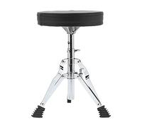 Naroote Trône de Tambour, Tabouret rembourré Réglable, Stable pour Les Performances de Batterie, Bâton en Bois D'érable en Acier Inoxydable pour Batteur