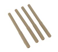 Naroote Tuyau en Silicone pour Jambe de Poêle, 4 Pièces, Couverture Antidérapante pour Jambe de Poêle de Camping, Résistante à la Chaleur pour l'extérieur (Kaki)