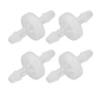 Naroote Valve de Contrôle D'aquarium, 12 Pièces, Valve D'air Unidirectionnelle Durable pour L'industrie Chimique des Réservoirs de Poissons, Empêche le Reflux et la Résistance à la Corrosion (5,1 mm)
