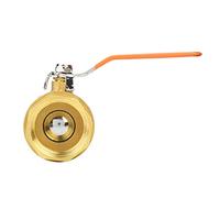 Naroote Vanne à Bille en Laiton Durable pour Eau, Gaz, Vanne D'arrêt 1-1/4BSP DN32, Filetage Femelle pour Applications de Contrôle