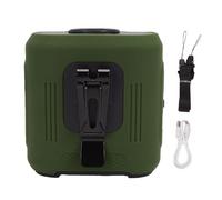 Naroote Ventilateur de Ceinture à Clipser avec 18 000 Tr/min, 100 Vitesses et Batterie de 6 000 MAh pour la Randonnée en Plein Air, la Construction, la Pêche à la Ferme avec Couvercle en