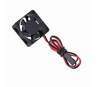 Naroote Ventilateur de Refroidissement de Moteur RC Dissipation Thermique Compacte de Haute qualité pour Modèle de Voiture télécommandé Plastique Noir 2,0 * 2,0 Pouces Convient aux Amateurs de