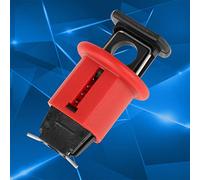 Naroote Verrouillage de Disjoncteur Miniature Verrouillage de sécurité électrique Portable pour L'isolation de Puissance Combinaison Universelle pour les Disjoncteurs Miniatures