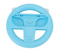 Naroote Volant de Contrôleur de Console, Volant de Jeux de Course, Prise Confortable, Compact pour la Réparation (BLUE)