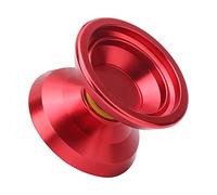 Naroote Yoyo Ball String, Résistant à la Chute Yoyo Ball Jouet Alliage Usure Résistant avec 3pcs String pour Enfants pour Adultes (Rouge)