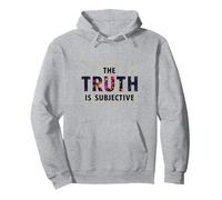 Narrateur Peu fiable La vérité est la Perception Subjective Sweat à Capuche, Unisexe pour Adultes, Gris Chiné, XL
