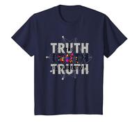 Narrateur Peu fiable La vérité est la Perception Subjective T-Shirt, Enfant, Bleu Marine, 12 Ans