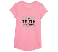 Narrateur Peu fiable La vérité est la Perception Subjective T-Shirt, Fille, Rose, L