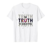 Narrateur Peu fiable La vérité est la Perception Subjective T-Shirt, Homme, Blanc, XXL