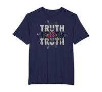Narrateur Peu fiable La vérité est la Perception Subjective T-Shirt, Homme Grandes Tailles, Bleu Marine, 3X Tall