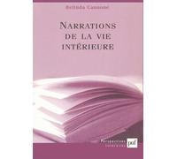 Narrations de la vie intérieure - Belinda Cannone - Puf - broché - Etude
