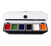 Narrative Cosmetics Palette de maquillage activée à l'alcool 6 couleurs sur l'appareil photo - Maquillage imperméable pour maquilleurs professionnels