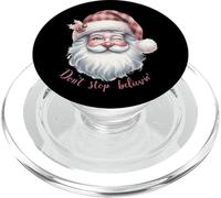 N'arrêtez Pas de Croire à l'esprit du Père Noël PopSockets PopGrip pour MagSafe