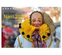 Narri 2026 Bilder der Schwäbisch-Alemannischen Fasnet (Tischkalender 2026 DIN A5 quer), CALVENDO Monatskalender: Brauchtum und Kultur im Südwesten