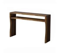 Narrow Console Table - 2Tier Wooden Entryway Table for Living Room Hallway Or Behind Sofa - Stylish SpaceSaving Furniture for Small Spaces