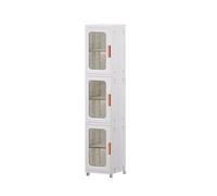 Narrow Slim Bathroom Storage Cabinet2/3/4 Tier Multifonctionnel Floor Nizer for Small SpacesSpaceSaving Storage Solution for Toiletries and Essentials
