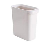 Narrow Trash Can, Slim Waste Bin, Compact Rubbish Container, Open Top Design, Modern Decorative Style, Space Saving Garbage Basket for Bathroom, Bedroom, or Workplace Use 11.02x10.63x5.79 Inches