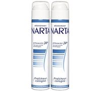NARTA Déodorant Atomiseur Fraicheur Cologne 200 ml - Lot de 2