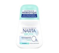 Narta Déodorant Bille Biotic Invisible 50 ml (Lot de 6)