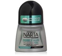 NARTA Déodorant Bille Homme à la Pierre d'Alun 48h - 50ml - 3 pièces - Lot de 3