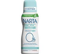 Narta - Déodorant Biotic 0% Alcool Invisible - Hypoallergénique 100ml -