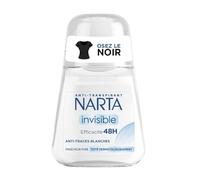 NARTA - Déodorant Roll-On Anti-Transpirant 48h, Protection Invisible Contre les Traces - Le Lot De 4