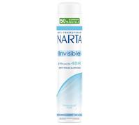 NARTA - Déodorant Spray Invisible 48H, Protection Efficace Sans Traces, Flacon 200mL - lot de 3 - Vendu par Lot