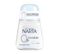 Narta Femme Déodorant Bille Invisible 0% 50 ml (Lot de 6)