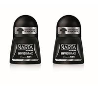 NARTA Homme Anti-Transpirant Invisimax Bille 50 ml 2 Pièces