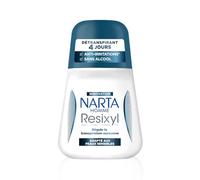 NARTA - Resixyl - Déodorant Bille Homme - Détranspirant 4 Jours - Régule La Transpiration Excessive - Anti-Irritations* - Complexe Minéral [Resyx]TM - 0% Alcool** - Adapté Aux Peaux Sensibles - 50 ml
