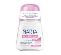 NARTA - Roll-on Anti-transpirant Efficace, Fraîcheur Naturelle Longue Durée, Soin Bio-Cutané - lot de 4 - Vendu par Lot
