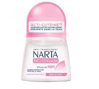 Narta Roll-On Anti-Transpirant Efficacité 48h Fraîcheur Naturelle 50ml (Lot De 4)