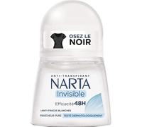 Narta Roll-on Anti-Transpirant Invisible Efficacité 48h Fraîcheur Pure 50ml (lot de