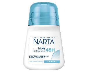Narta Triple Efficacité Déodorant Bille Femme Anti-Transpirant 48h 50ml