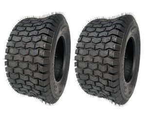 NARUBB Lot de 2 pneus 15 x 6.00-6 LG01 15 x 6-6 pour tracteur de pelouse, tondeuse autoportée, souffleuse à neige, pneus de tondeuse à gazon, 15 x 6,00-6 15 x 6-6
