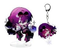 narukami Honkai Star Rail Porte-clés en acrylique avec porte-clés, Kafka, taille M