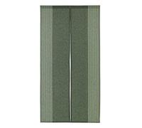 Narumi Tapisserie Japonaise Noren à Rayures Verticales en Coton (Vert foncé) 85 x 170 cm
