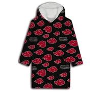 Naruto - Akatsuki - Sweat Poncho Coral Fleece - Taille Adulte