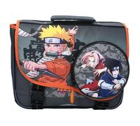 Naruto Cartable 38 cm Gris/Noir