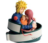 Naruto Shippuden - Figurine 72 series : Minato, Kushina & Naruto - Banpresto
