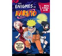 François Lecellier – Naruto : Énigmes du CE2 au CM1 – Broché – Larousse